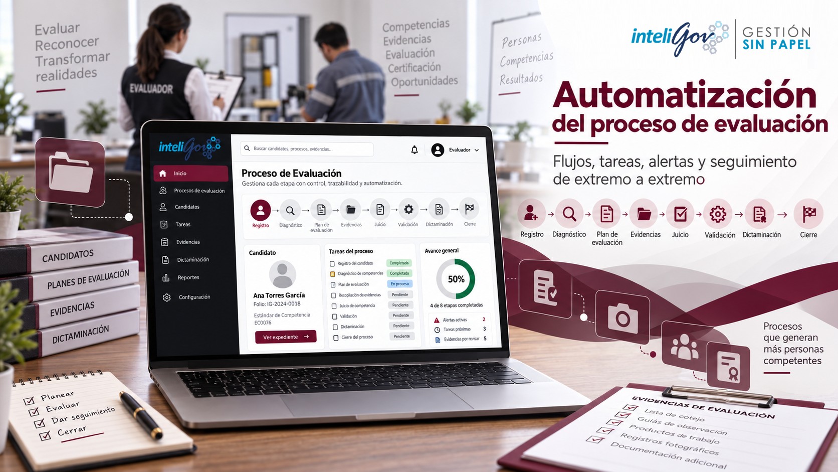 Automatización del proceso de Evaluación de Competencias