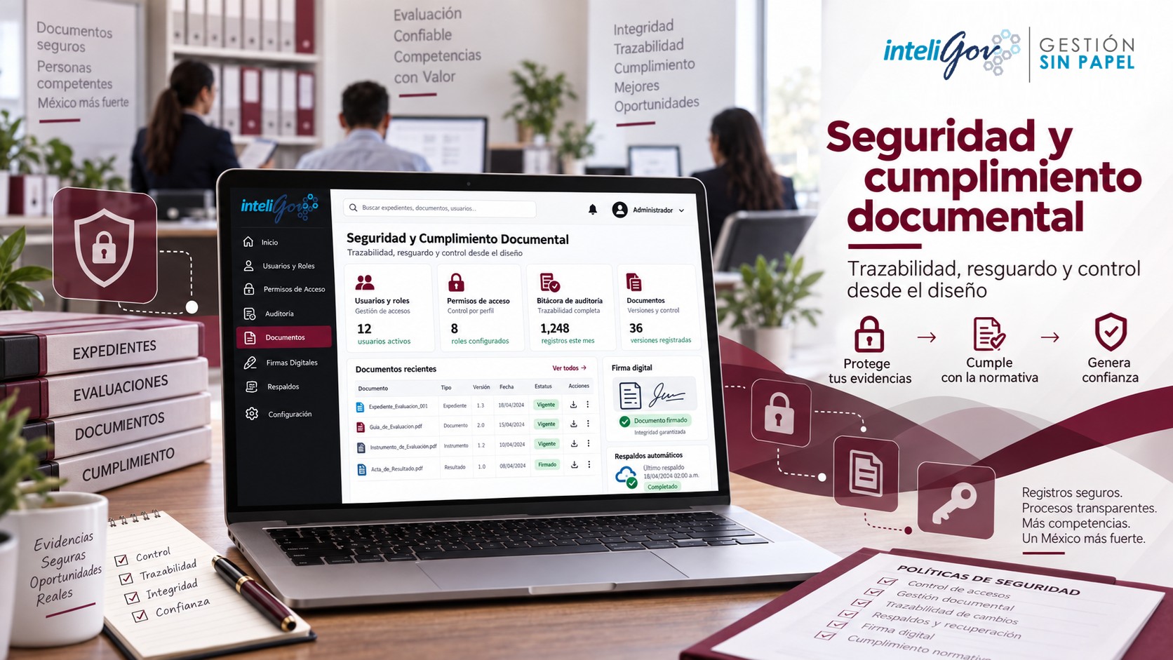 Seguridad y cumplimiento documental